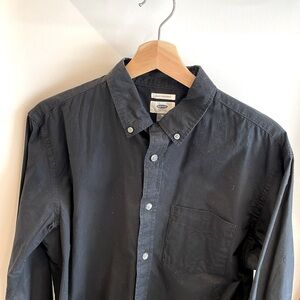 Black Button Down Shirt